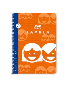 CUADERNO BASICO FORMATO 4º 40 HOJAS RAYADO 2,5 MM SURTIDOS LAMELA 07002